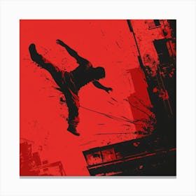 Kung Fu King Canvas Print