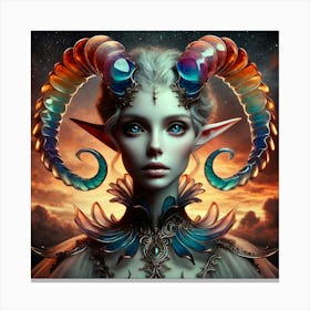 Elven Girl 27 Canvas Print