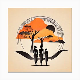 African Women Canvas Print