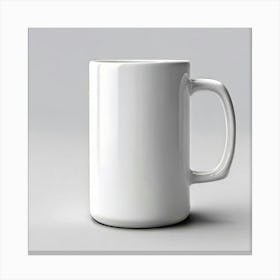 White Coffee Mug 7 Canvas Print