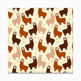 Alpacas 1 Canvas Print