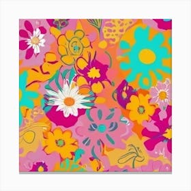 Floral Pattern Canvas Print