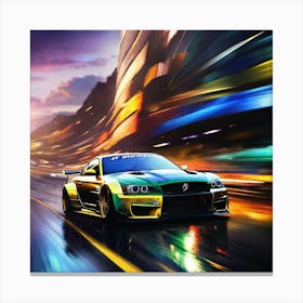 Need For Speed 40 Canvas Print