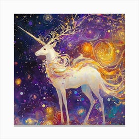 Magical Unicorn Canvas Print