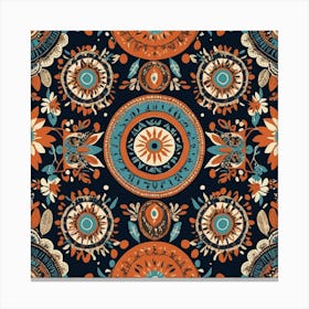 Seamless Pattern Canvas Print