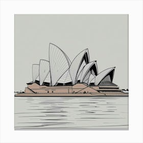 Sydney Opera House Canvas Print