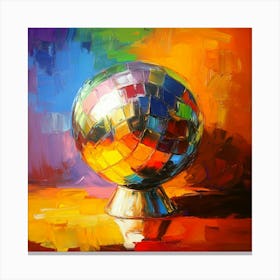 Disco Ball Art 3 Canvas Print