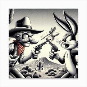 Looney Tunes 4 Canvas Print