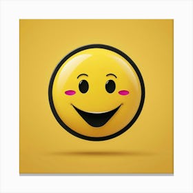 Smiley Face 1 Canvas Print