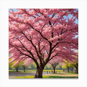 Cherry Blossom Tree 1482315186 Canvas Print