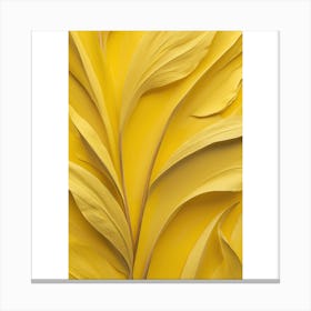 Yellow Leaves Canvas Print
