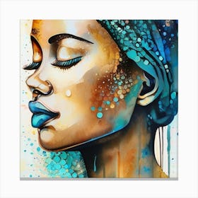 African Woman 2 Canvas Print