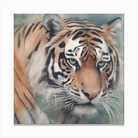 Tiger on the Hunt Canvas Print