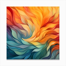 Abstract Abstract Abstract Painting Canvas Print