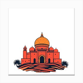 Taj Mahal Canvas Print