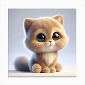 Cute Kitten 1 Canvas Print