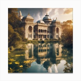 Rajasthan Palace Canvas Print