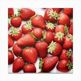 Strawberries Canvas Print