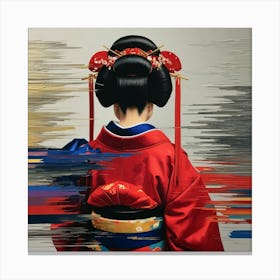 Geisha Canvas Print