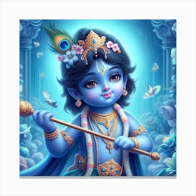 Krishna 2 Canvas Print