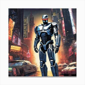 Cyborg 8 Canvas Print