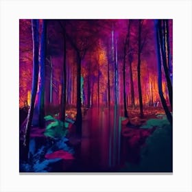 Forest 21 Canvas Print