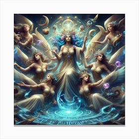 Goddesses Canvas Print