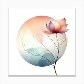 Lotus Flower 2 Canvas Print