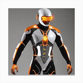 Futuristic Suit 51 Canvas Print