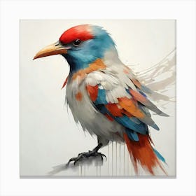 Bird Painting Canvas Print