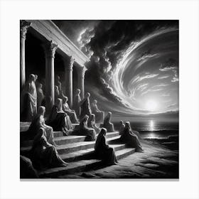 Throne Of The Gods Canvas Print