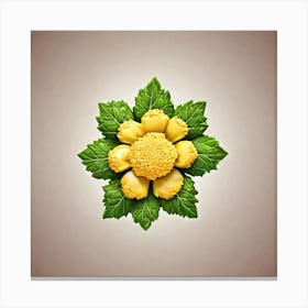 Yellow Flower Canvas Print