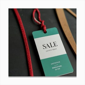 Sale Tag Canvas Print