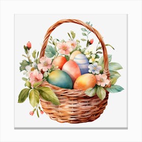 Easter Basket 1 Canvas Print