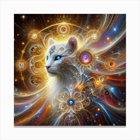 Royal Feline Canvas Print