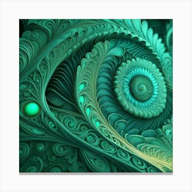 spirals of the mind Canvas Print