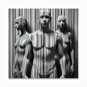 Barcoded Humans Canvas Print