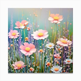 Flowers meadow 5 Canvas Print