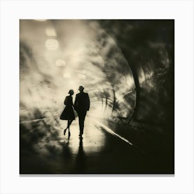 Evening Commute I Canvas Print