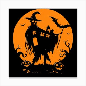 Halloween Witch 1 Canvas Print