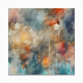 Abstract Clouds Canvas Print