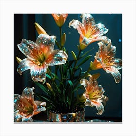 Lily Painting Canvas Print