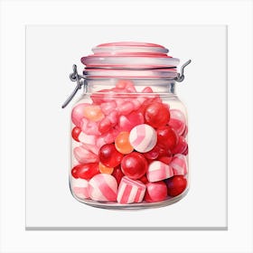 Candy Jar 32 Canvas Print