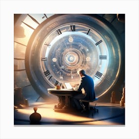 Time Traveler Canvas Print