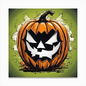 Halloween Pumpkin 16 Canvas Print