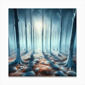 Dark Forest 8 Canvas Print