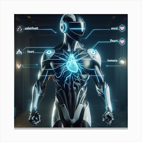 Futuristic Man 88 Canvas Print