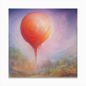 Hot Air Balloon Canvas Print