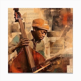 Jazz Musician 26 Canvas Print
