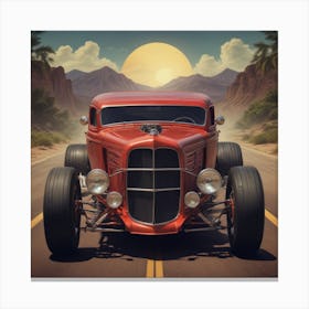 Hot Rod 8 Canvas Print